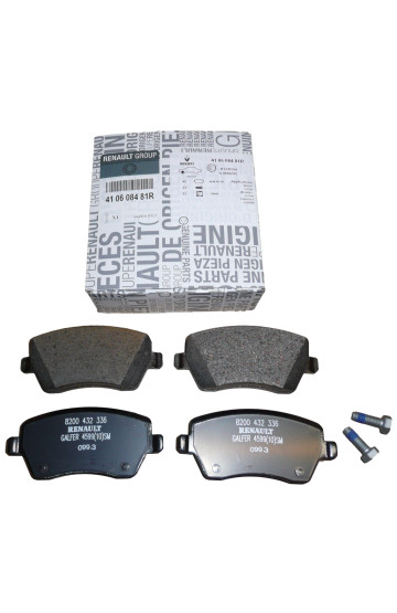 Set placute frana fata Duster / Logan / MCV Euro 5
