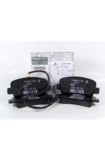 Set placute frana spate Renault Master III