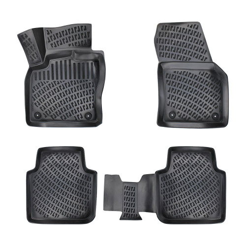 SET COVORASE AUTO CAUCIUC FIT UMBRELLA PENTRU SEAT TARRACO 3D (2018-) - 5 PCS