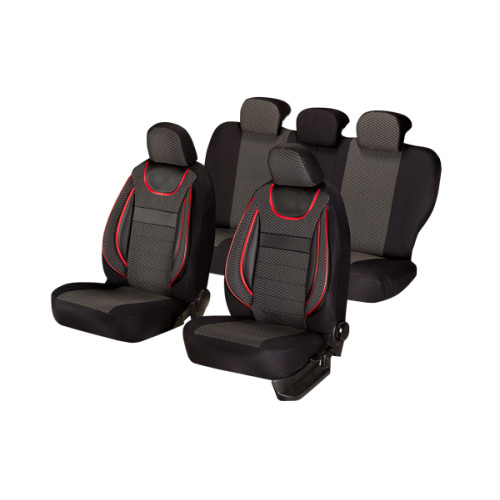 SET HUSE SCAUN DYNAMIC NEGRU