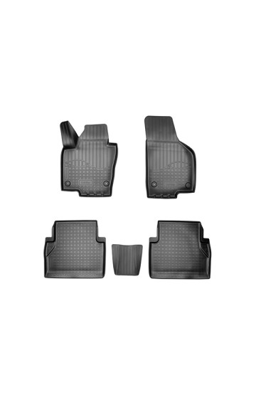 SET COVORASE AUTO CAUCIUC FIT UMBRELLA PENTRU VOLKSWAGEN SHARAN II 3D (2010-) - 5 PCS