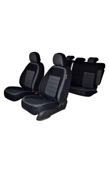 SET HUSE SCAUN UMBRELLA PENTRU VOLKSWAGEN PASSAT B6 VARIANT 2005-2010 (BANCHETA FRACTIONATA) CU TETIERELE SPATE IN FORMA DE L