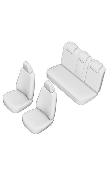 SET HUSE SCAUN UMBRELLA PENTRU SKODA RAPID 2013 (BANCHETA FRACTIONATA)