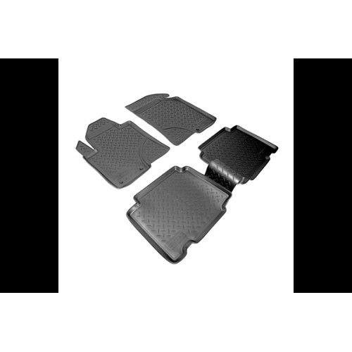 SET COVORASE AUTO CAUCIUC FIT UMBRELLA PENTRU HYUNDAI IX55 (EN) (2008-) - 5 PCS
