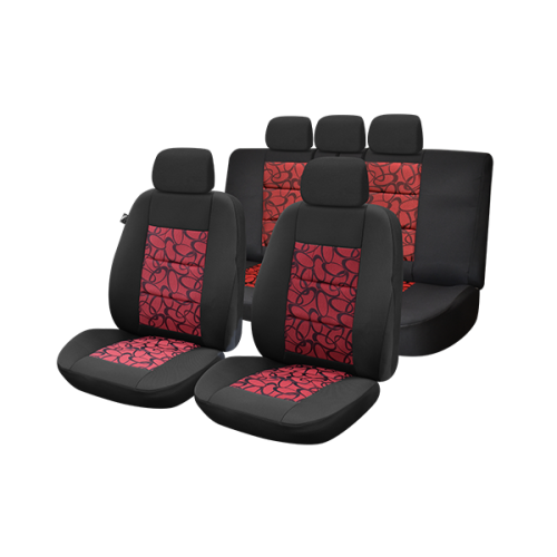 SET HUSE SCAUN PREMIUM LUX - ROSU