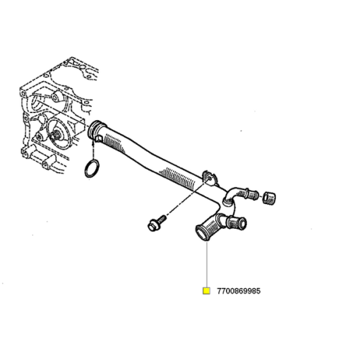 Conducta intrare apa Log. mpi