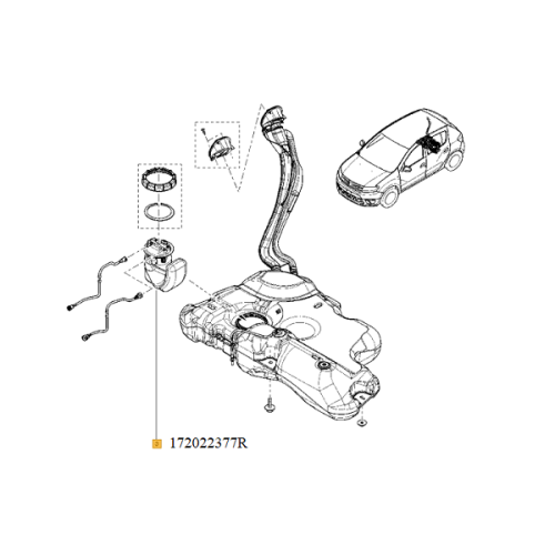 Ansamblu pompa carburant 1.2 benzina