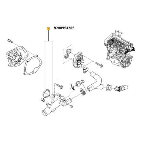 Termostat Log./Sand. 1.5 dci e3