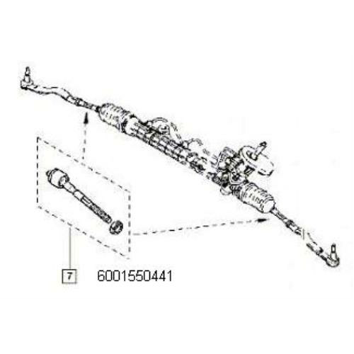 Bieleta directie stanga / dreapta Dacia Logan I / Sandero I 6001550441