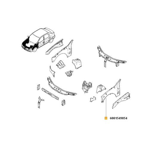 Dublura stalp fata stg. Log./Sand.