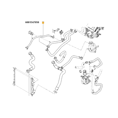 Conducta intrare vas expansiune
