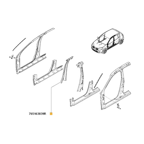 Intaritura stalp mijloc dr. log./sand>2008