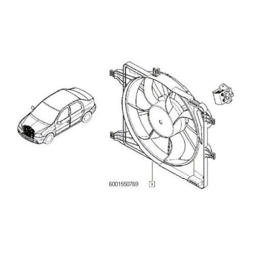Gmv (electroventilator) Logan cu ac